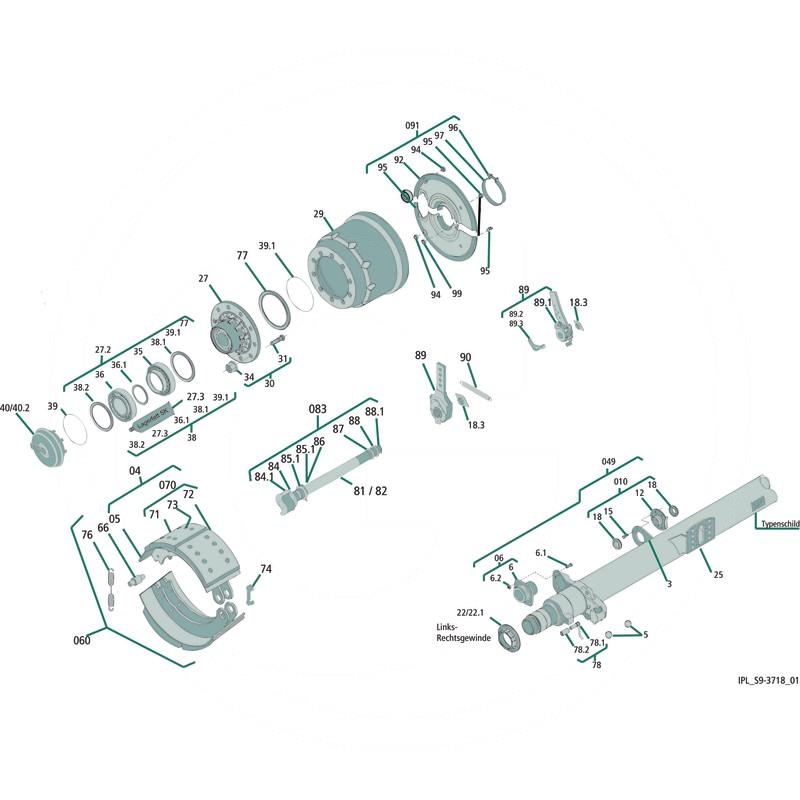 SAF Holland Repair kit brake shoe | zdjęcie nr 2